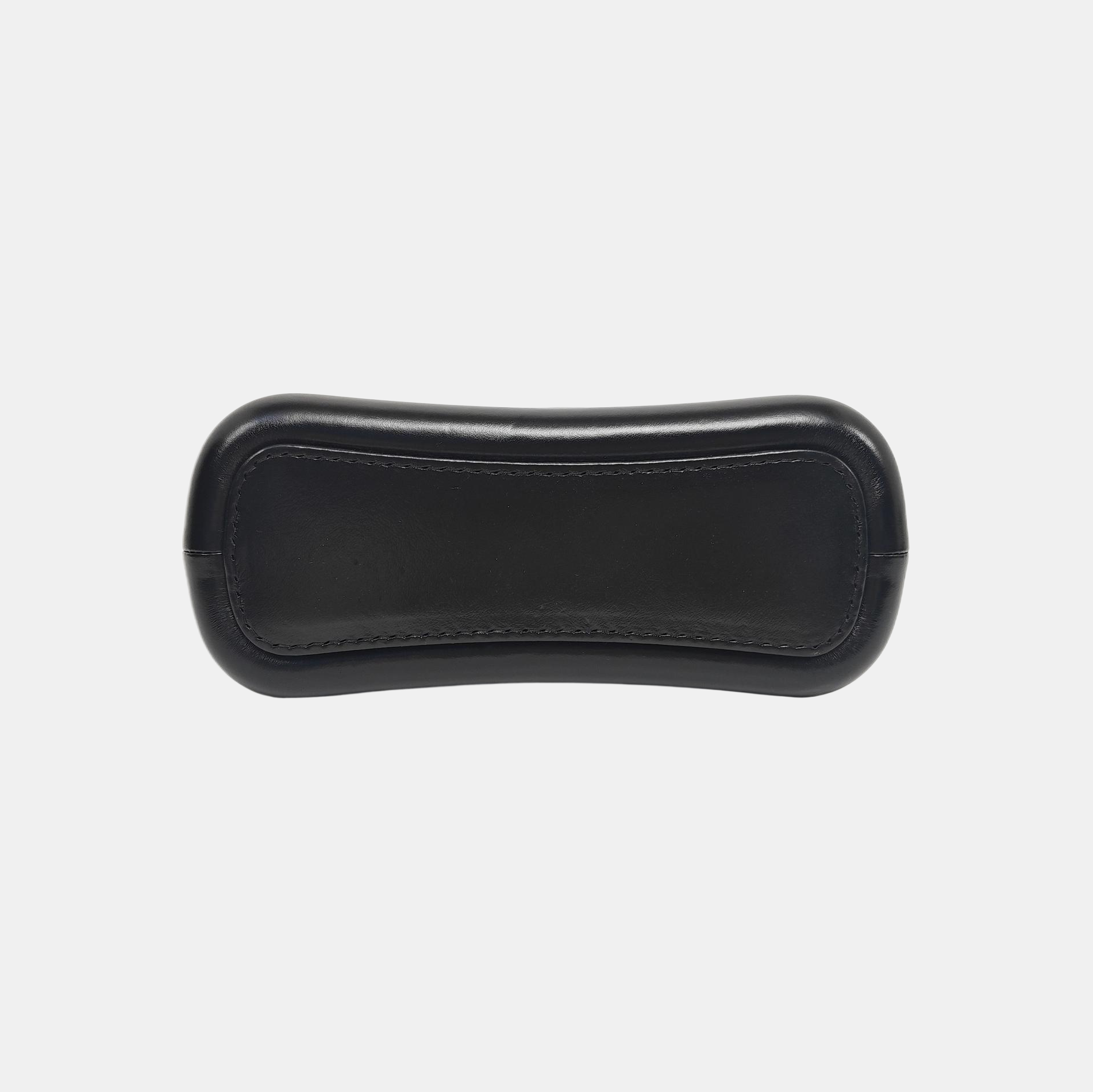 GABRIELLE Small Quilted Vintage Calf Black