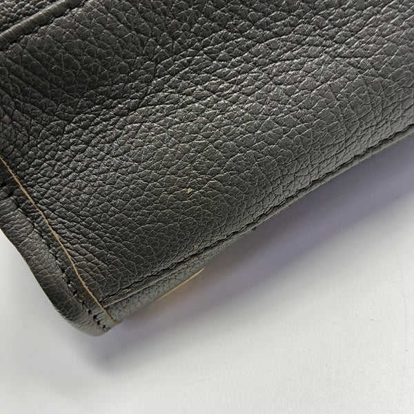 Classic Metallic Edge City Mini Lambskin Gray