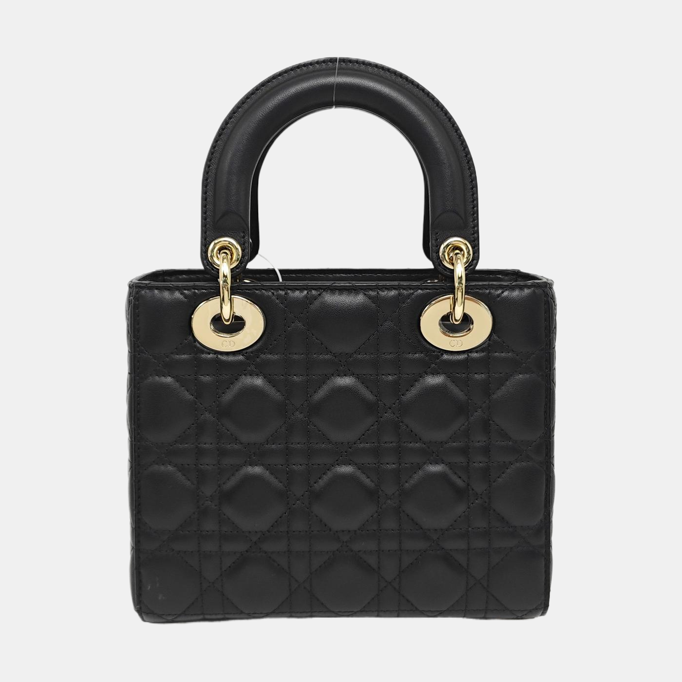 Lady Dior Small Cannage Lambskin Black