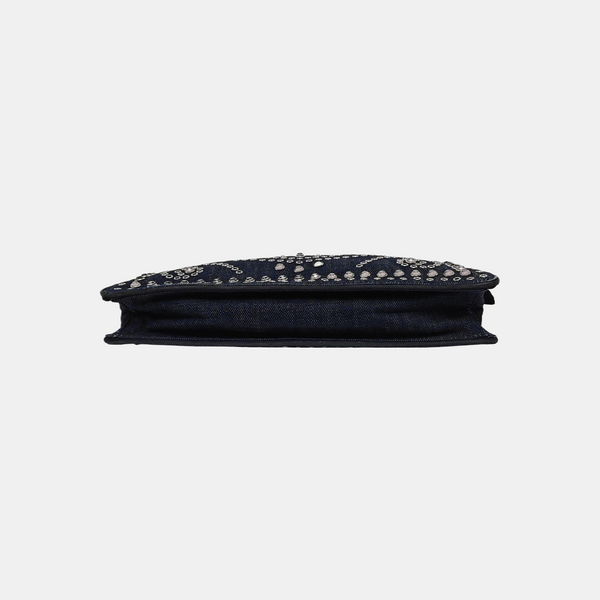 Denim Clutch Blue