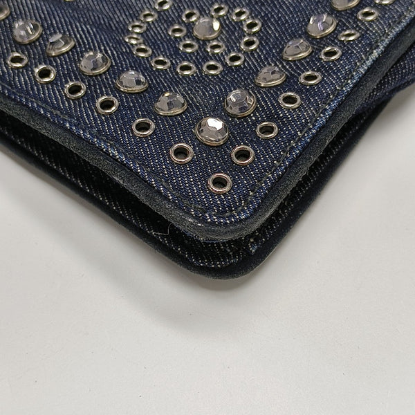 Denim Clutch Blue