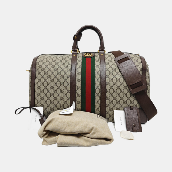 Ophidia Monogram Coated Canvas Beige