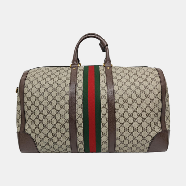 Ophidia Monogram Coated Canvas Beige