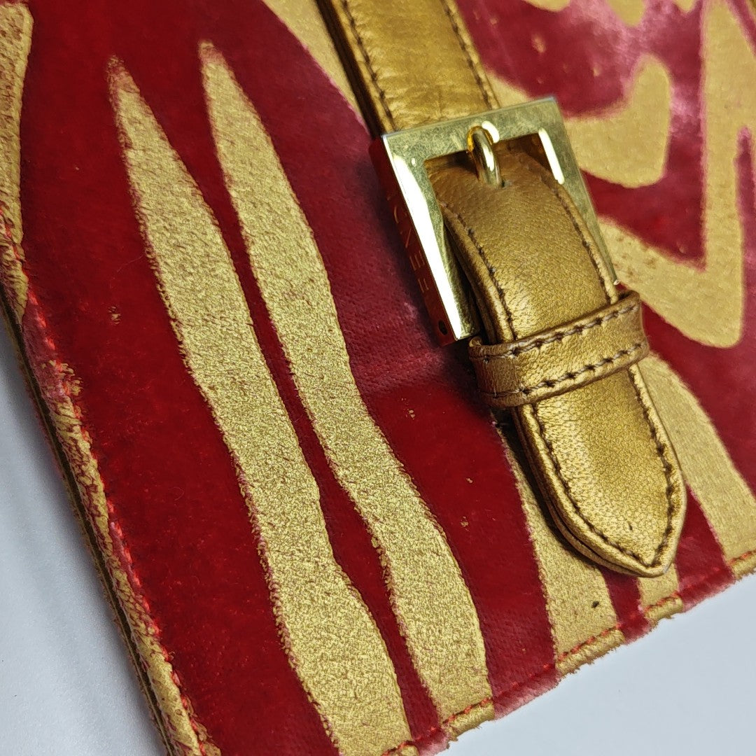 Velvet Shoulder Bag Multicolor