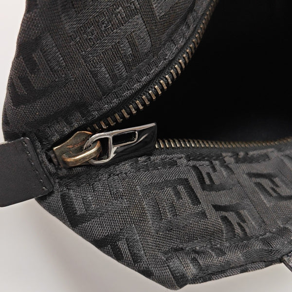 Canvas Top Handle Bag Black