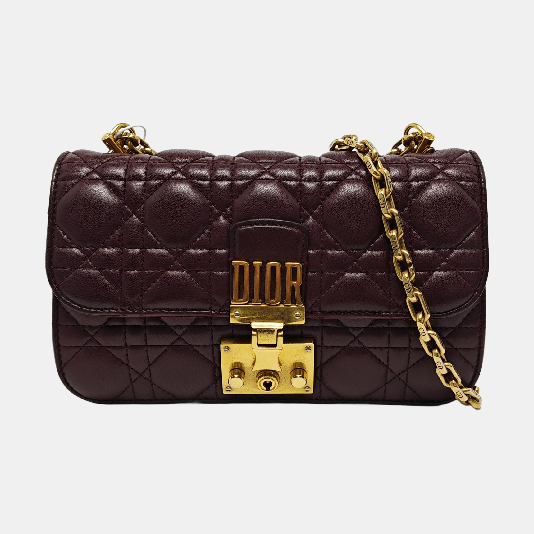 Dioraddict Cannage Calfskin Red