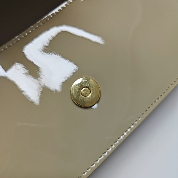 Miss Dior Patent Leather Beige