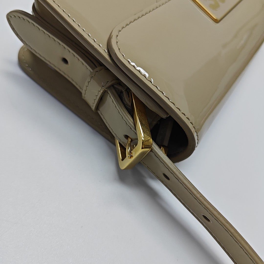 Miss Dior Patent Leather Beige
