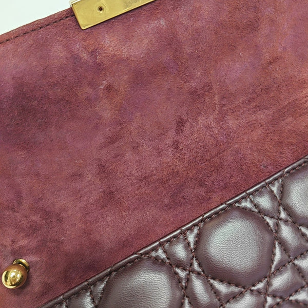 Dioraddict Cannage Calfskin Red
