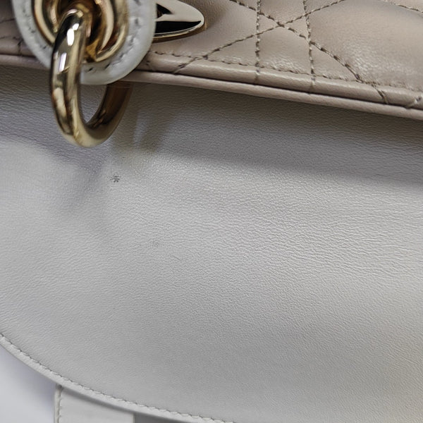 Lady Dior Small Cannage Lambskin Pink
