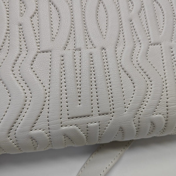 Miss Dior Quilted Calfskin White