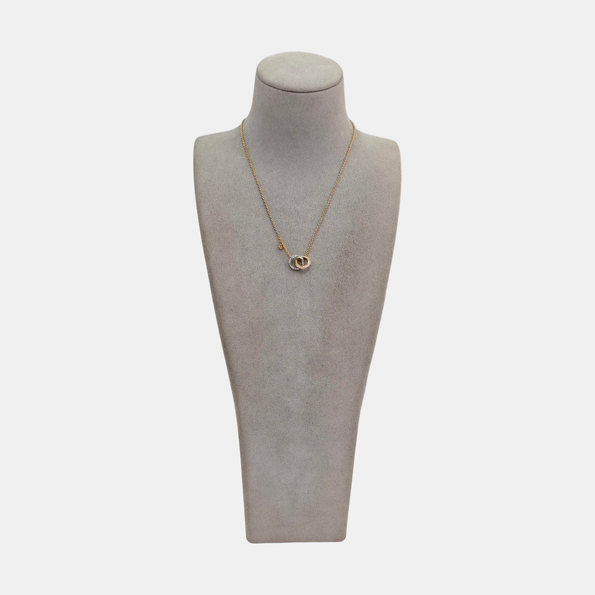 Authenticated pre-owned  Stainless Steel Rose Gold Necklace - Necklace at Looply