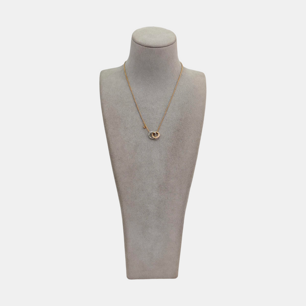 Authenticated pre-owned  Stainless Steel Rose Gold Necklace - Necklace at Looply