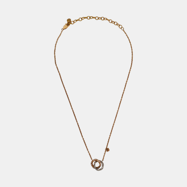 Authenticated pre-owned  Stainless Steel Rose Gold Necklace - Necklace at Looply