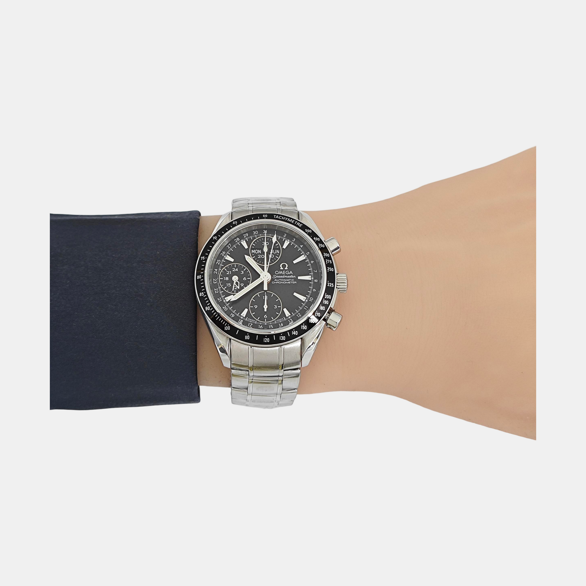 Speedmaster 40mm Black Automatic Watch