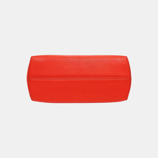 Calfskin Shoulder Bag Red