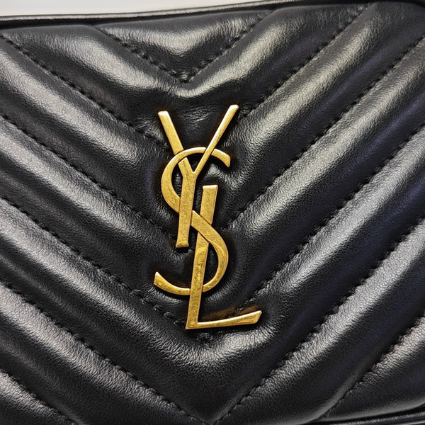 LOU Quilted Calfskin Black