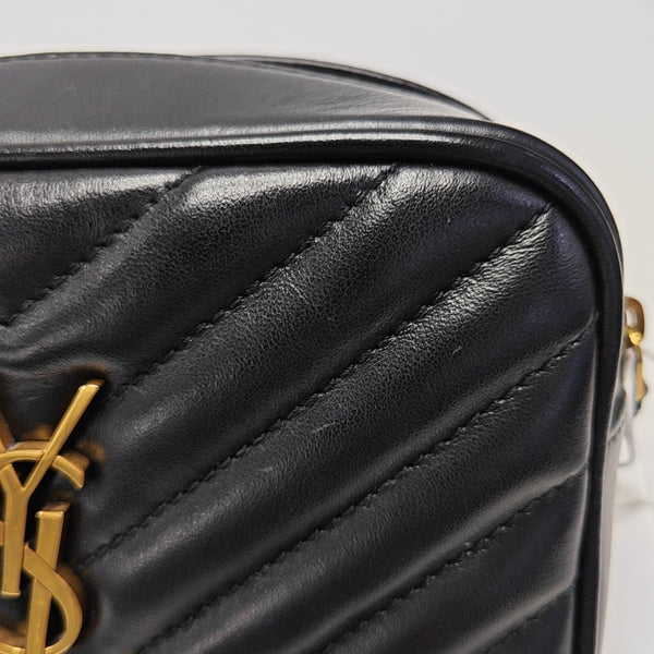LOU Quilted Calfskin Black