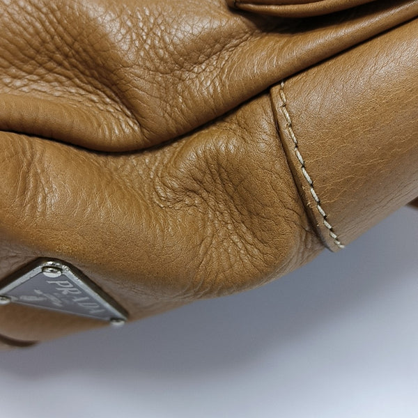 Calfskin Shoulder Bag Yellow