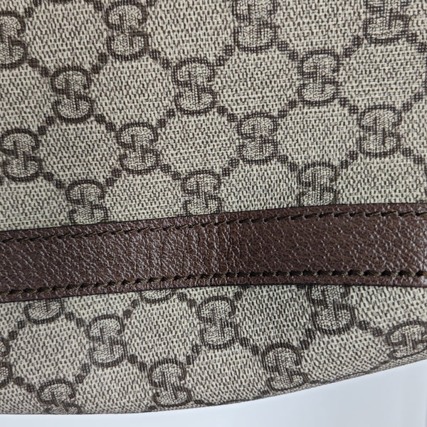 Ophidia Monogram Coated Canvas Beige