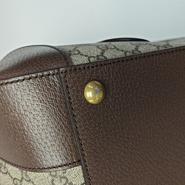Ophidia Monogram Coated Canvas Beige
