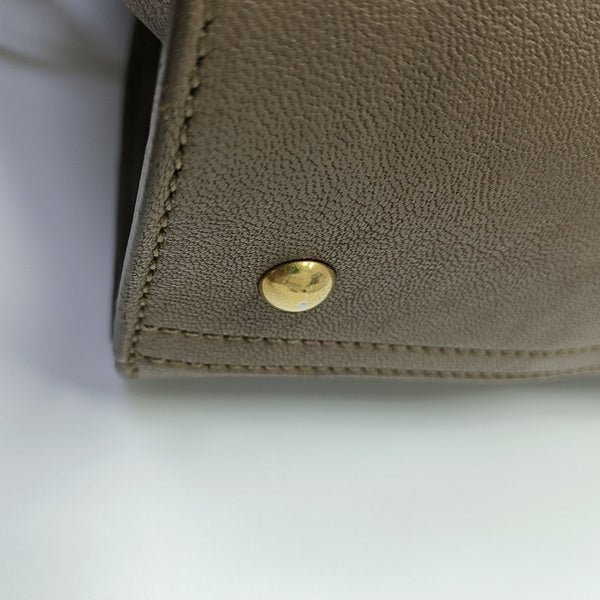 CHYC Y LIGNE Large Calfskin Brown