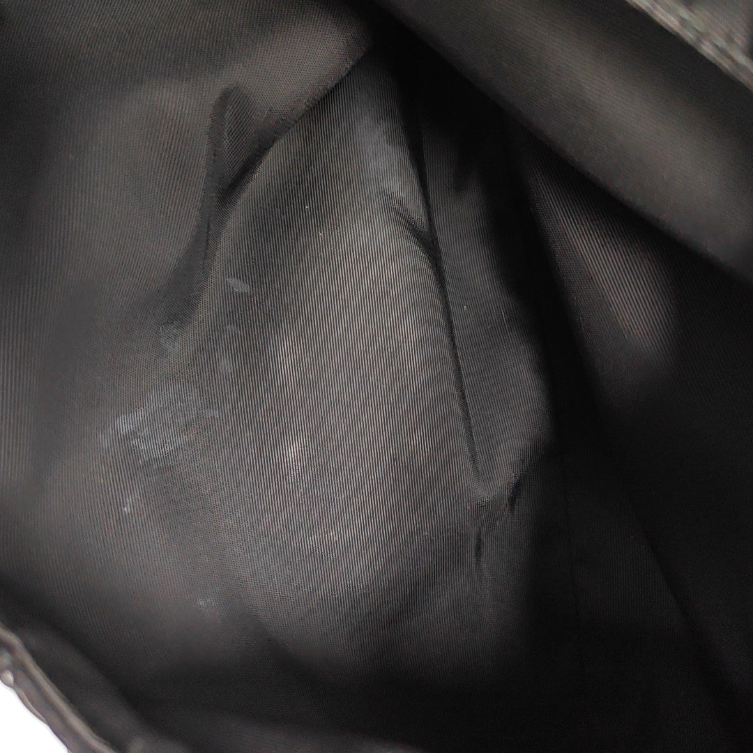New Lock Calfskin Black