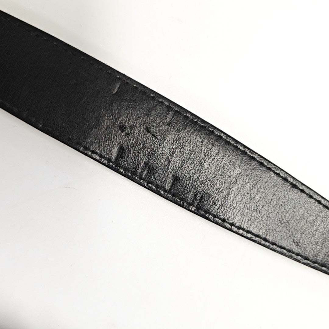 New Lock Calfskin Black