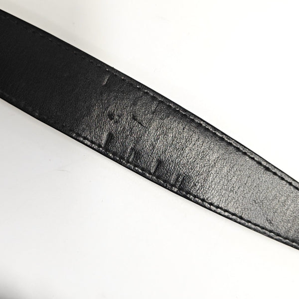 New Lock Calfskin Black