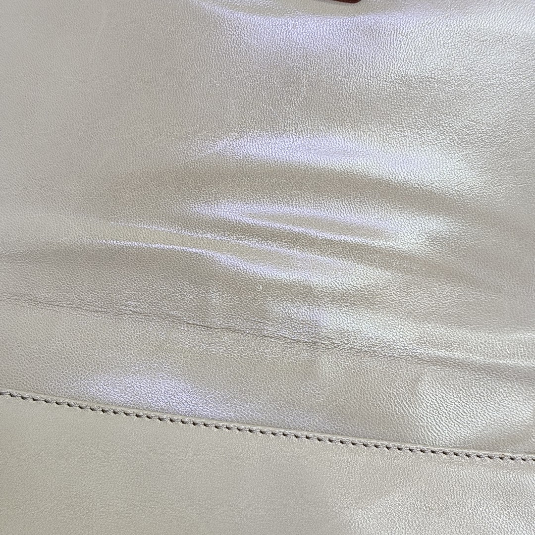 Lambskin Shoulder Bag Beige