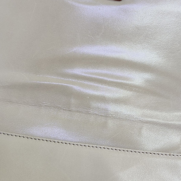 Lambskin Shoulder Bag Beige