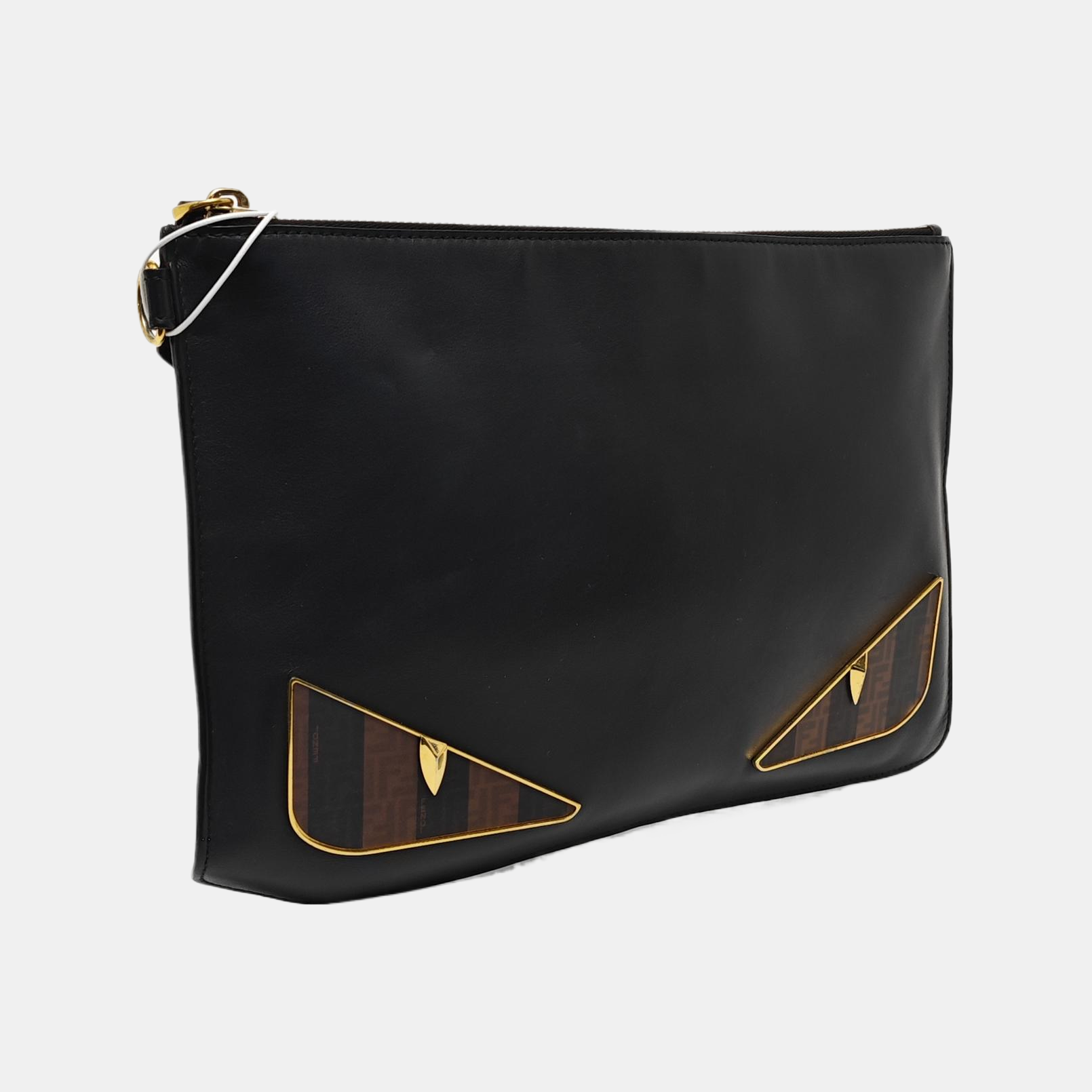 Monogram Calfskin Clutch Black