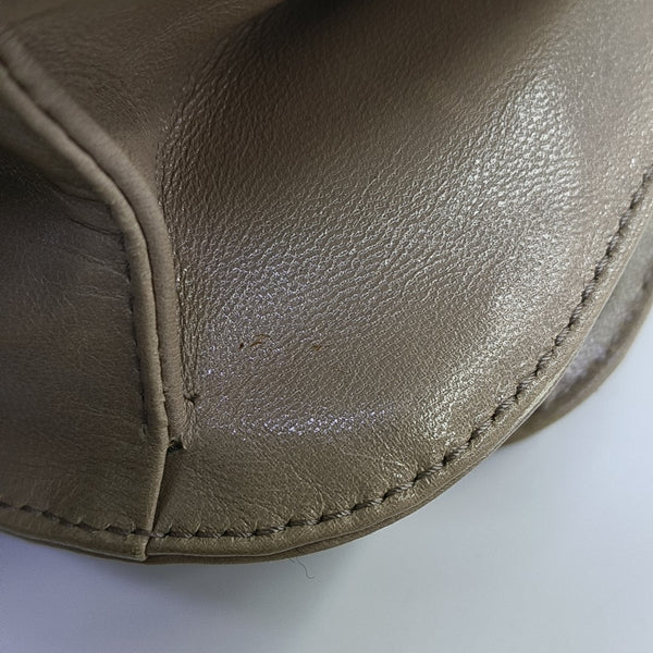 Lambskin Shoulder Bag Beige