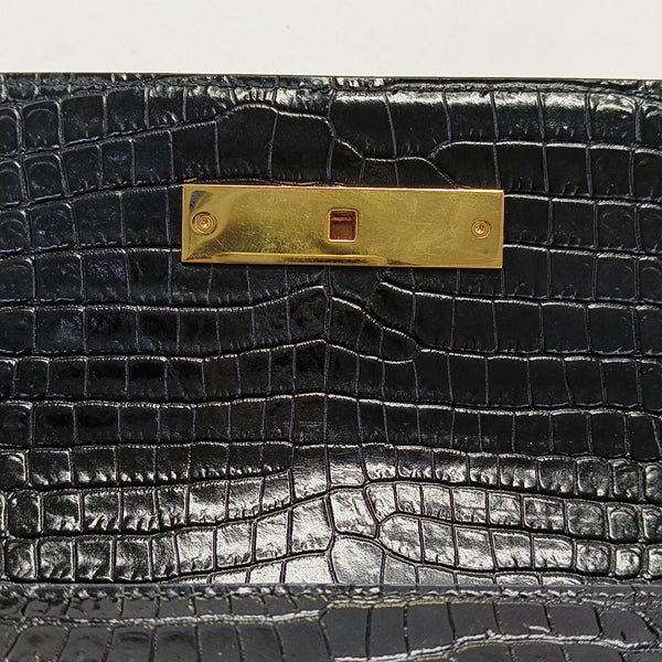 MANHATTAN Medium Calfskin Black