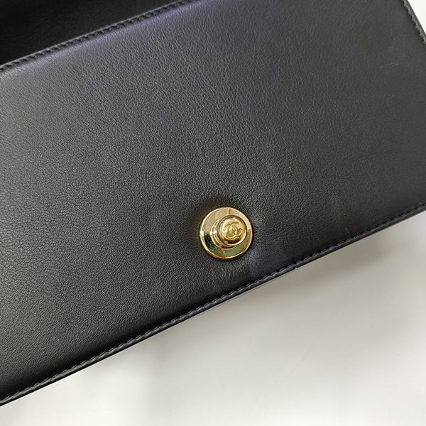 BOY CHANEL Small Quilted Calfskin Black