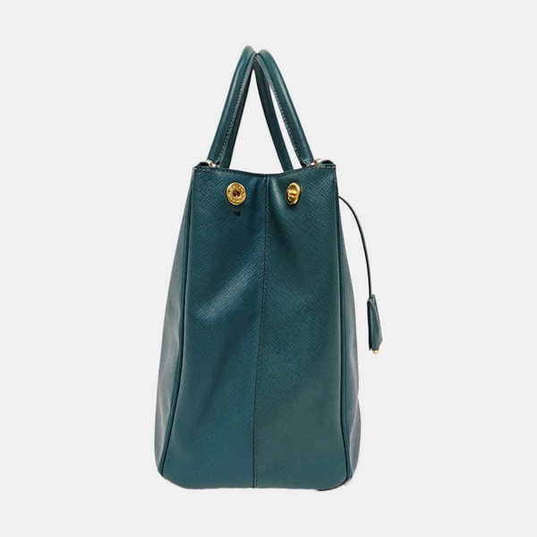 Galleria Large Calfskin Green