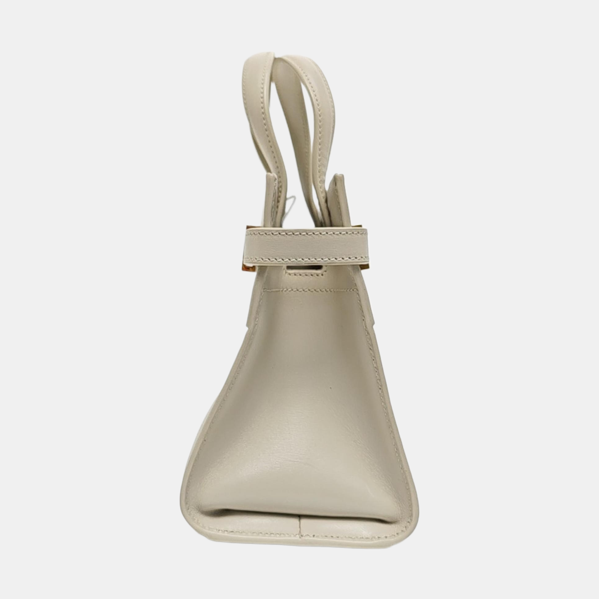 MANHATTAN Nano Calfskin White