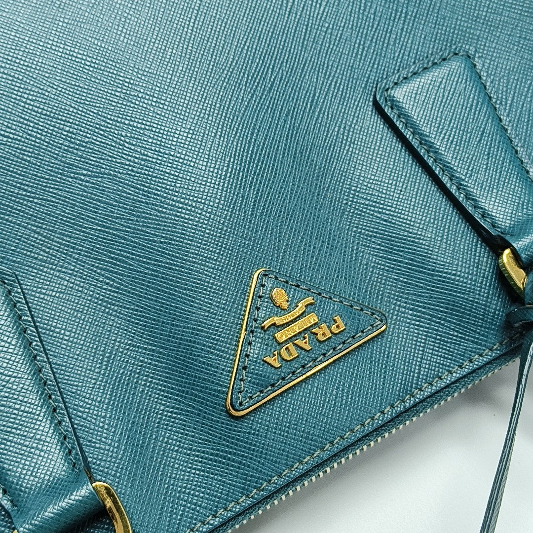 Galleria Large Calfskin Green