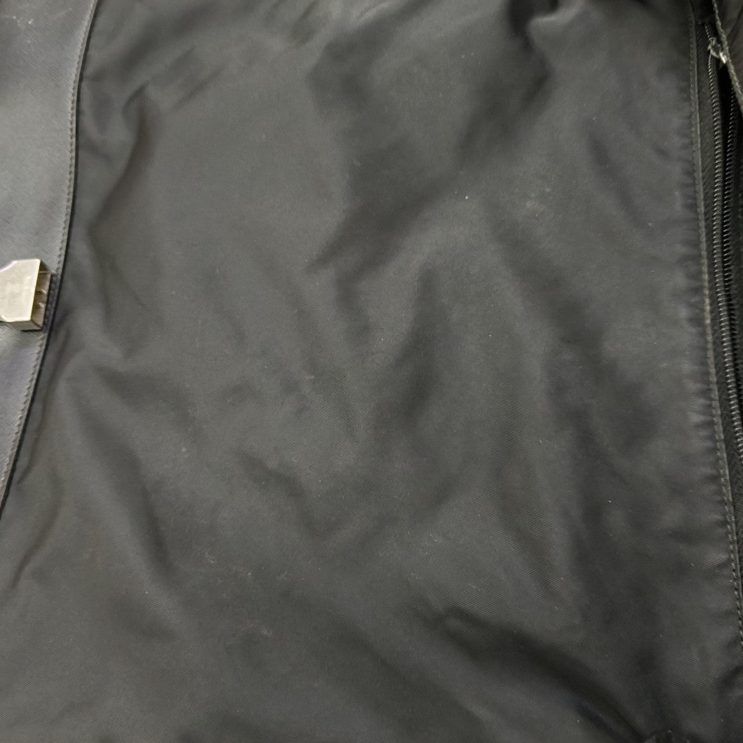 Nylon Shoulder Bag Black