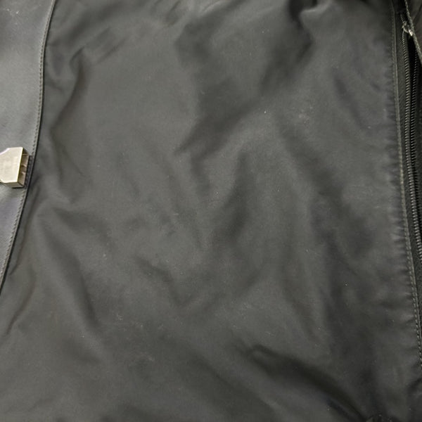 Nylon Shoulder Bag Black