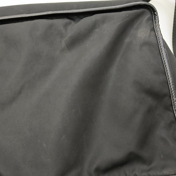 Nylon Shoulder Bag Black