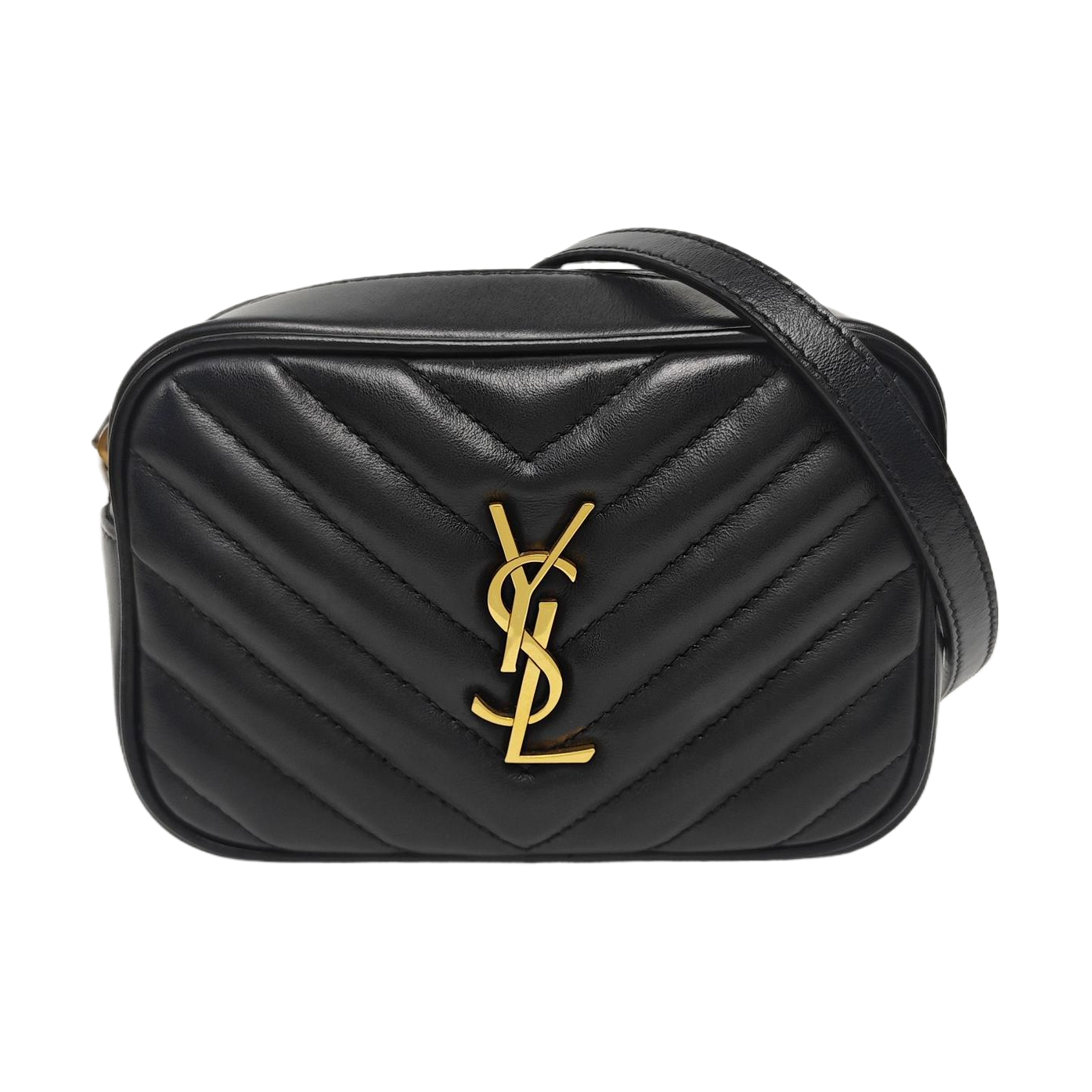 LOU Quilted Calfskin Black