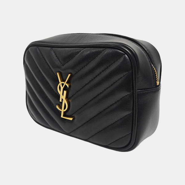 LOU Quilted Calfskin Black