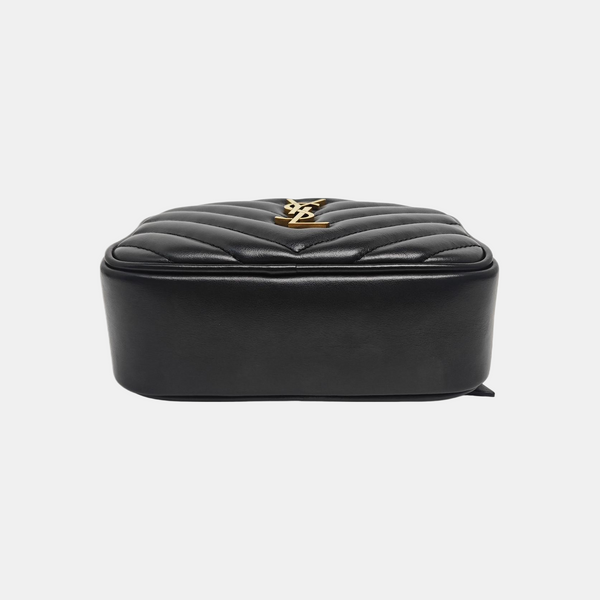 LOU Quilted Calfskin Black