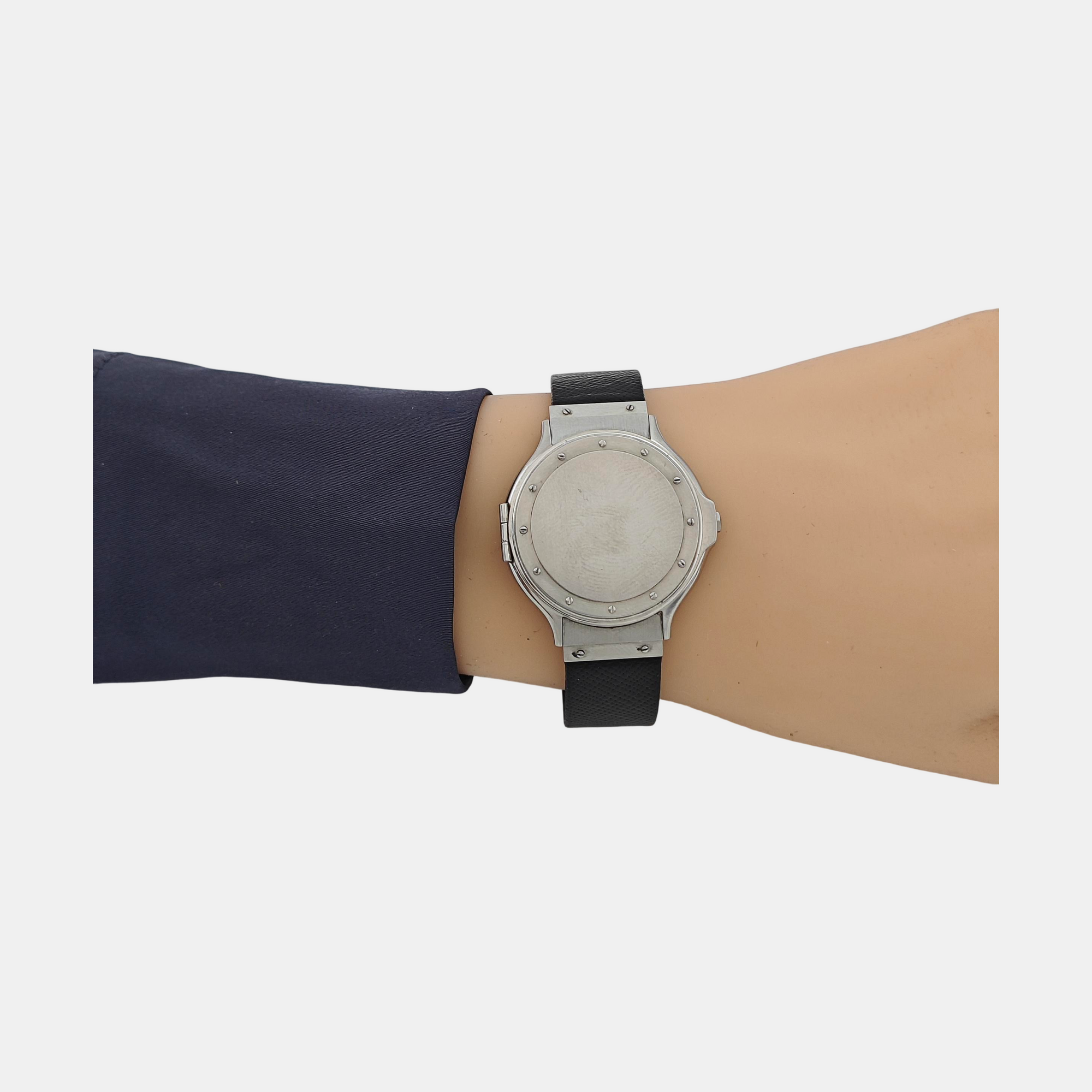 31.5mm Black Quartz Watch