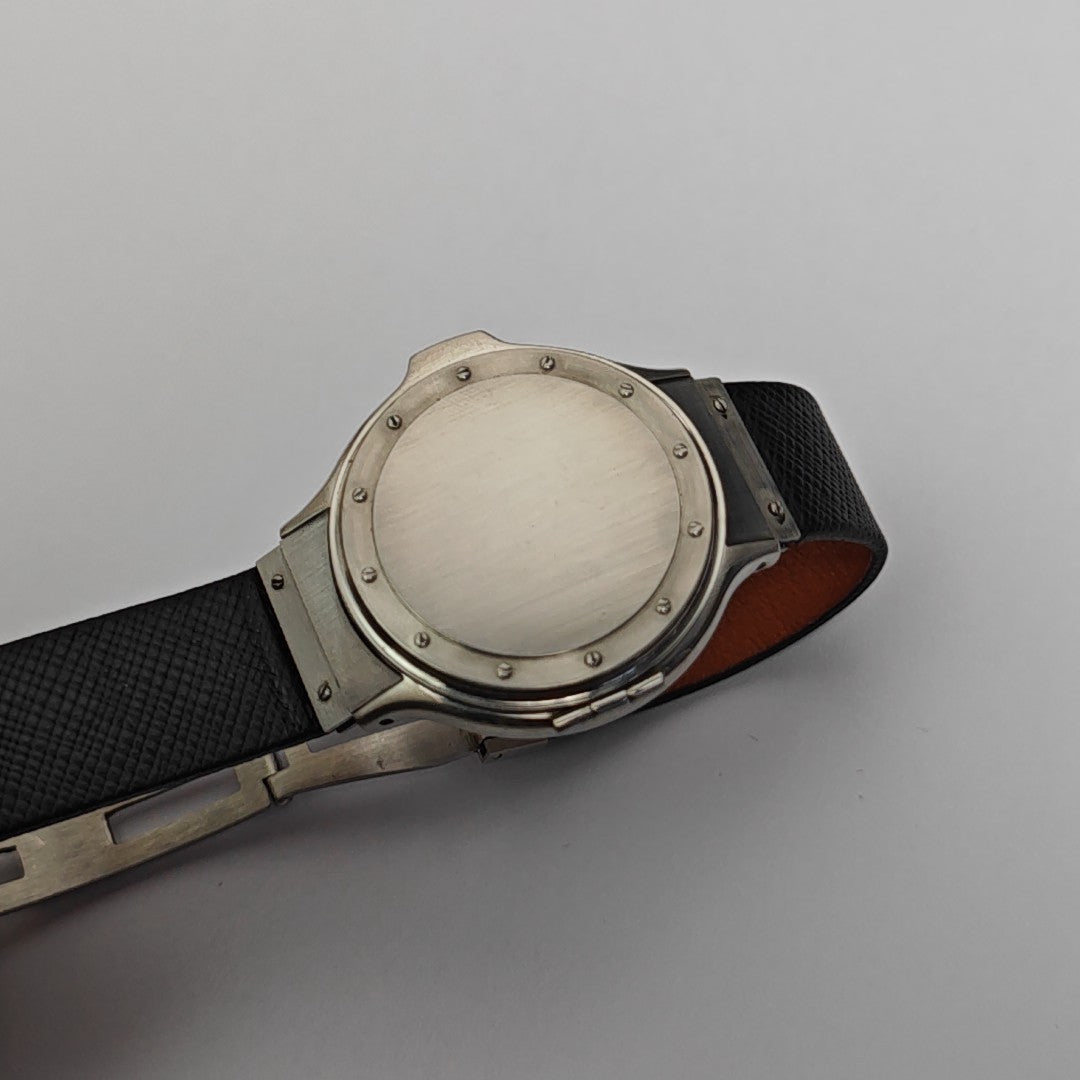 31.5mm Black Quartz Watch