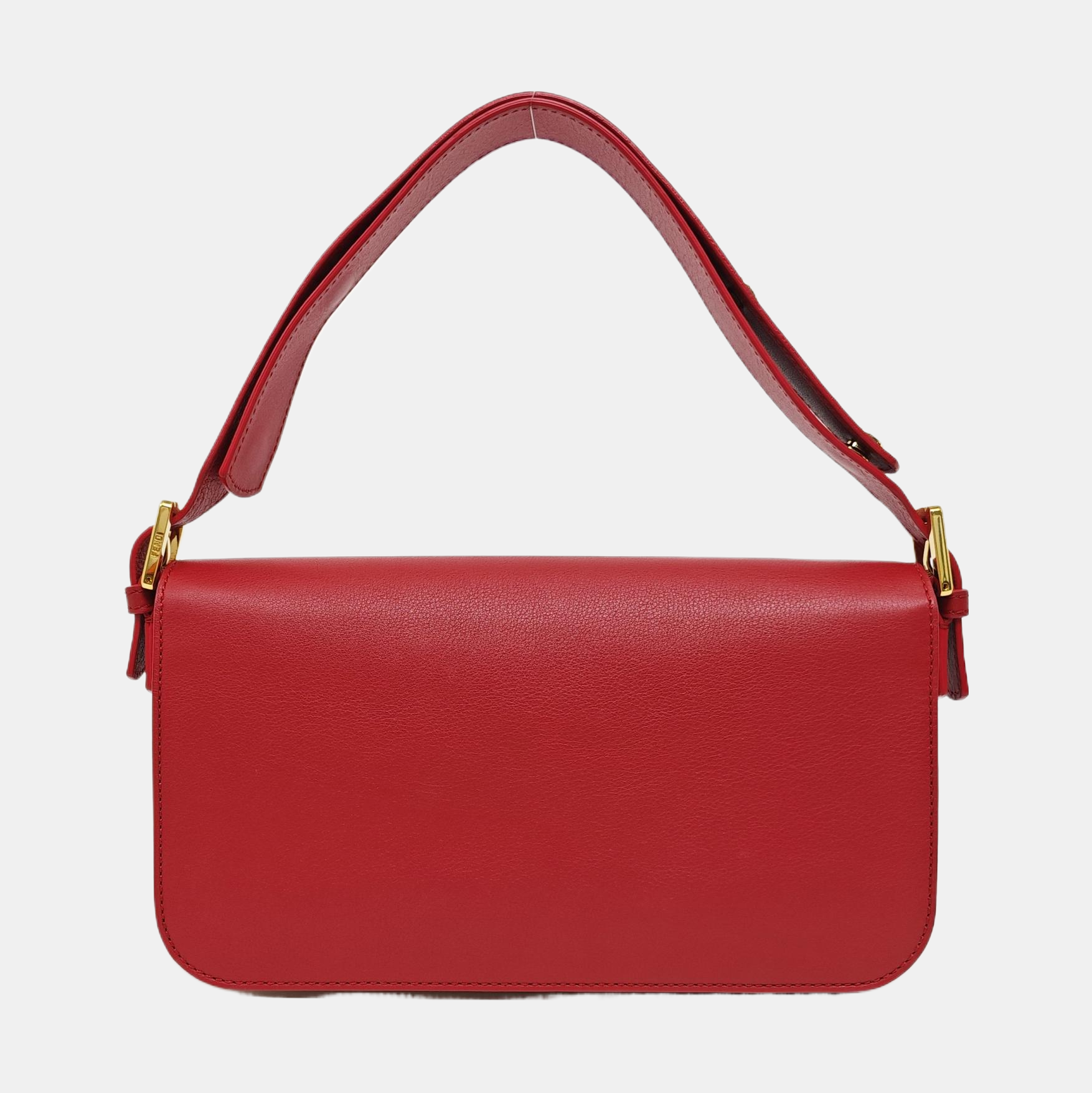 Calfskin Top Handle Bag Red