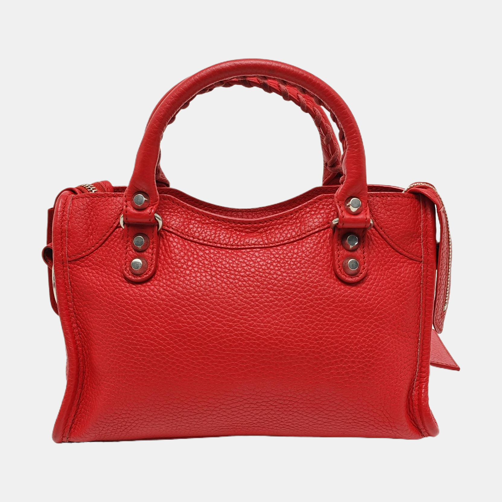 Classic City Mini Lambskin Red