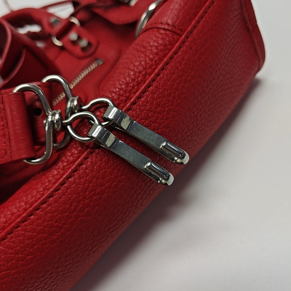 Classic City Mini Lambskin Red