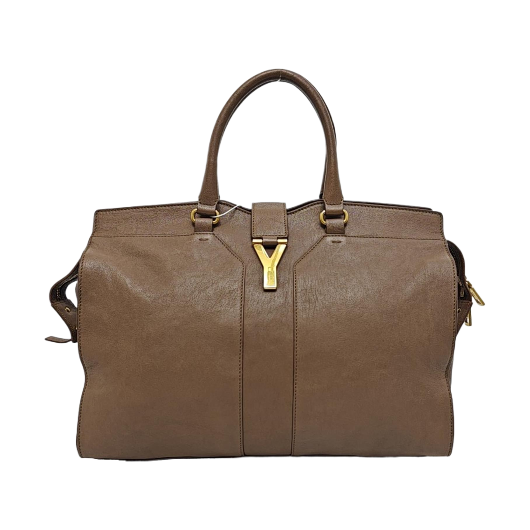 CHYC Y LIGNE Large Calfskin Brown